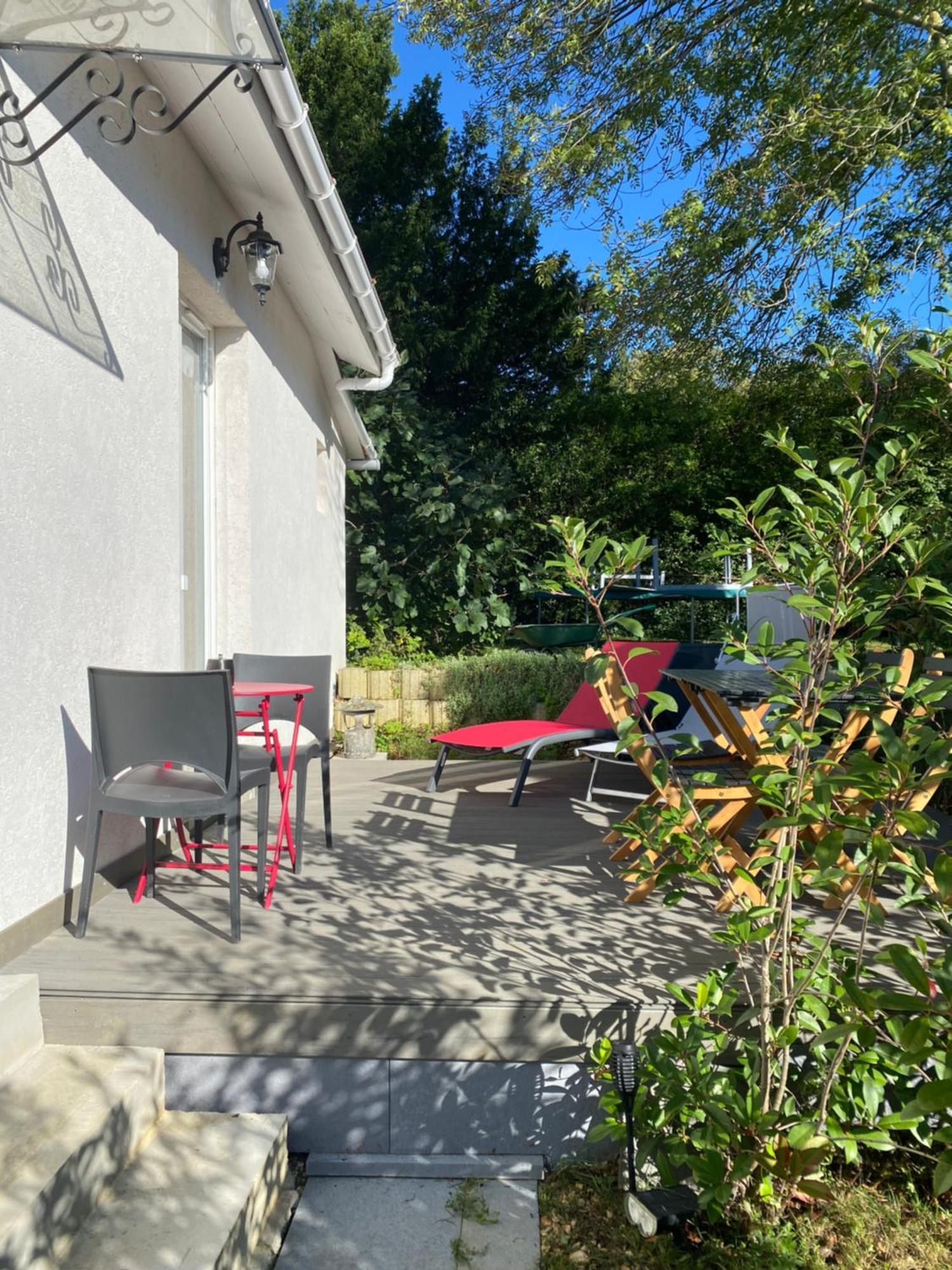 The Little Oak - Tiny House With Bed On Mezzanine & Terrace - From 1 To 4 P Disney, Paris & Cdg Pomponne Exterior foto