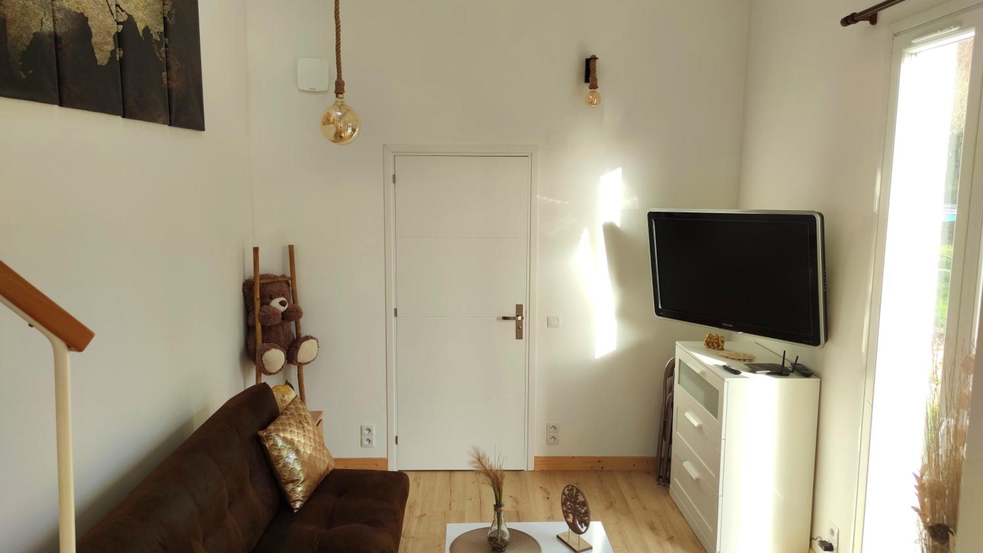 The Little Oak - Tiny House With Bed On Mezzanine & Terrace - From 1 To 4 P Disney, Paris & Cdg Pomponne Exterior foto