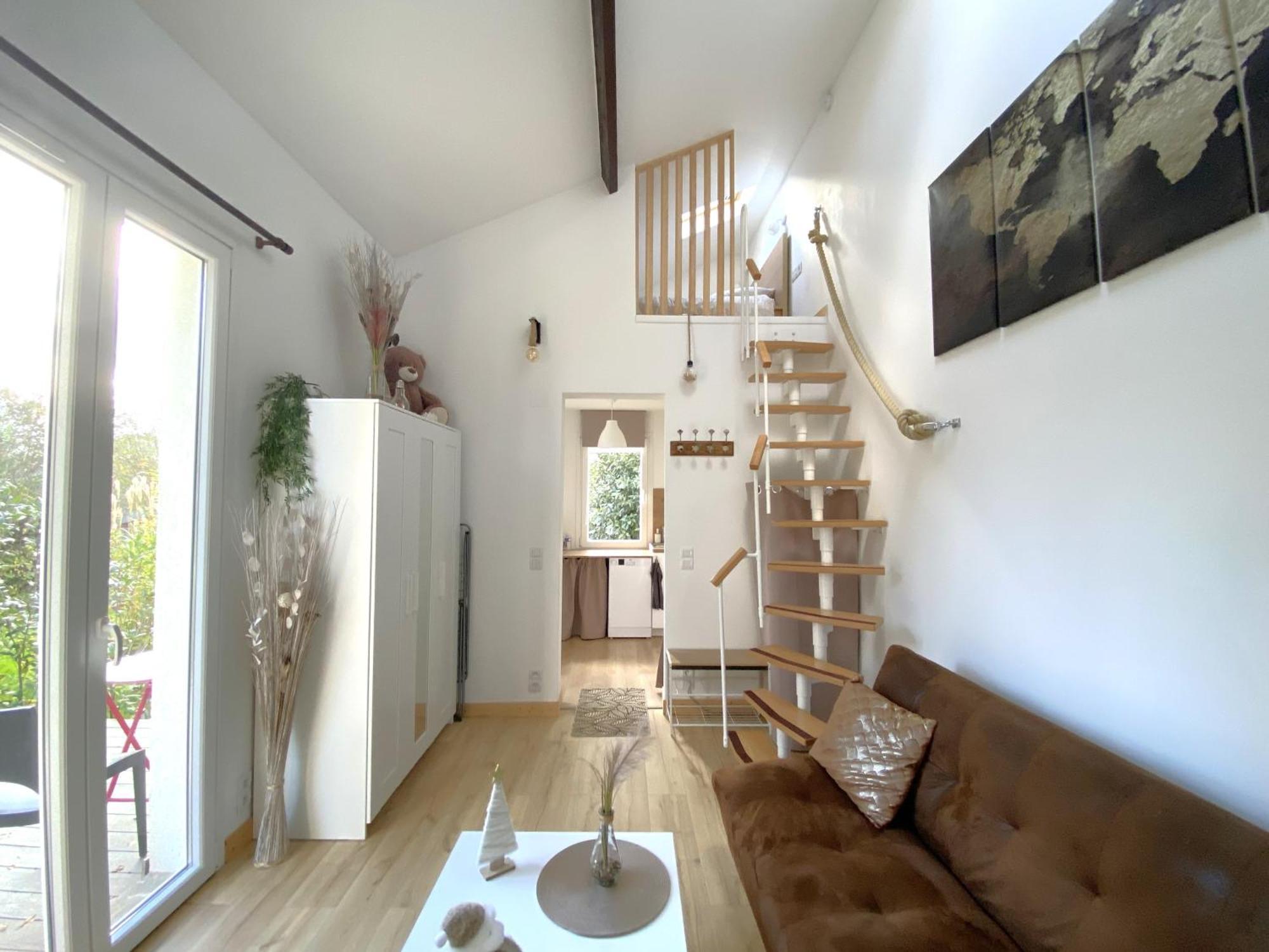 The Little Oak - Tiny House With Bed On Mezzanine & Terrace - From 1 To 4 P Disney, Paris & Cdg Pomponne Exterior foto